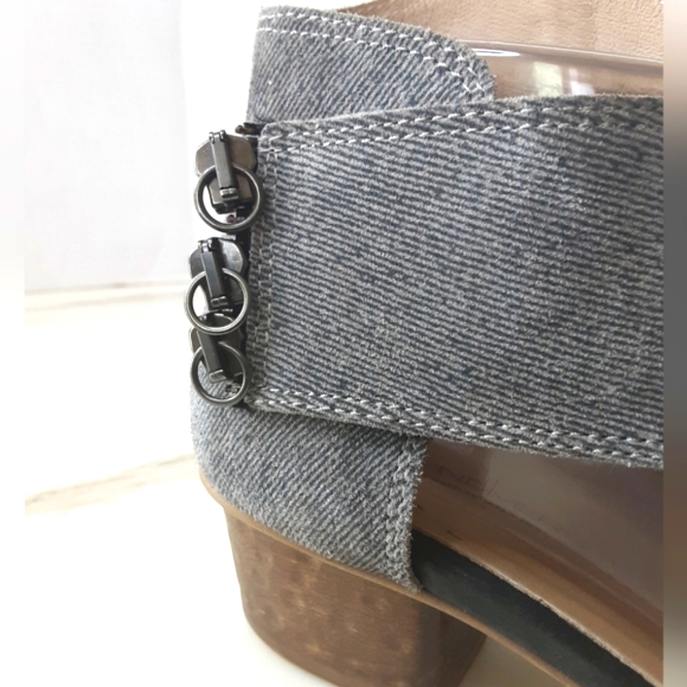 Unity In Diversity Sugarplum Leather Open Toe San… - image 7